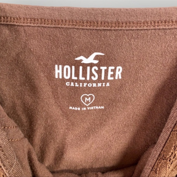 Hollister Tank Top Cropped Floral Lace Adjustable Straps size Medium! - Picture 2 of 5